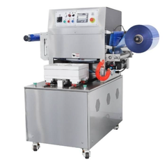 Запайщик лотков Hualian Machinery HVT-550M/4 (нерж.) (4 лотка, 210х148х(20-100))