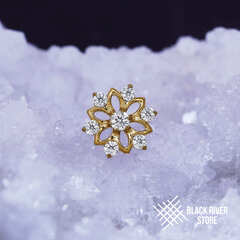 Tritaque Crystal PVD Yellow