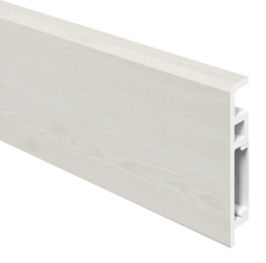 Напольный плинтус ПВХ Foresta Concept Дуб Беленый FC 001 2000х70х13 мм