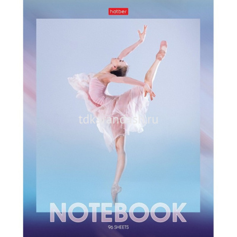 Тетрадь А5 96л клетка 