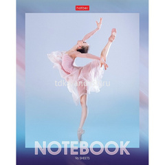 Тетрадь А5 96л клетка 