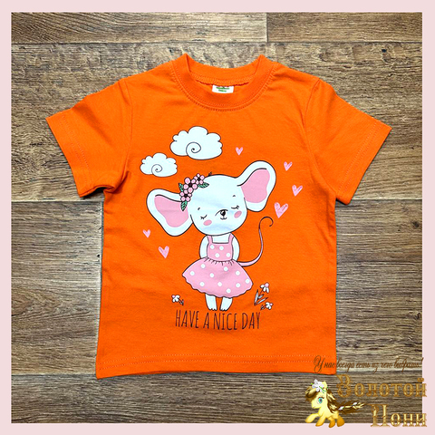 Футболка хлопок д (1-4) 260119-SL6010