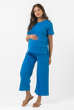 Костюм для беременных 15874 лазурно-голубой