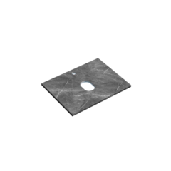 Sancos TT60A1X Столешница для ванной комнаты SANCOS 600х460, цвет black sky, арт. TT60A1X фото