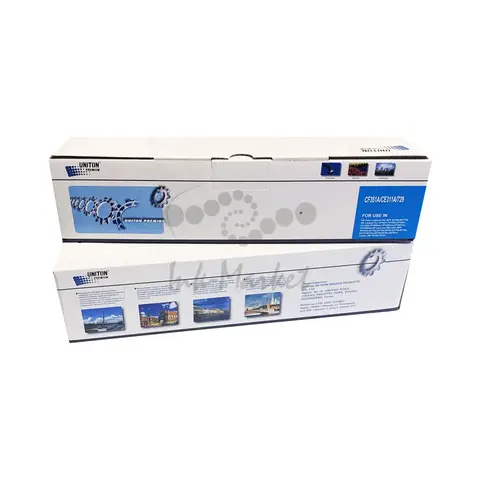 Совместимый картридж UNITON Premium для HP Color LJ M176 / CP1025 CF351A/CE311A/Canon 729C синий