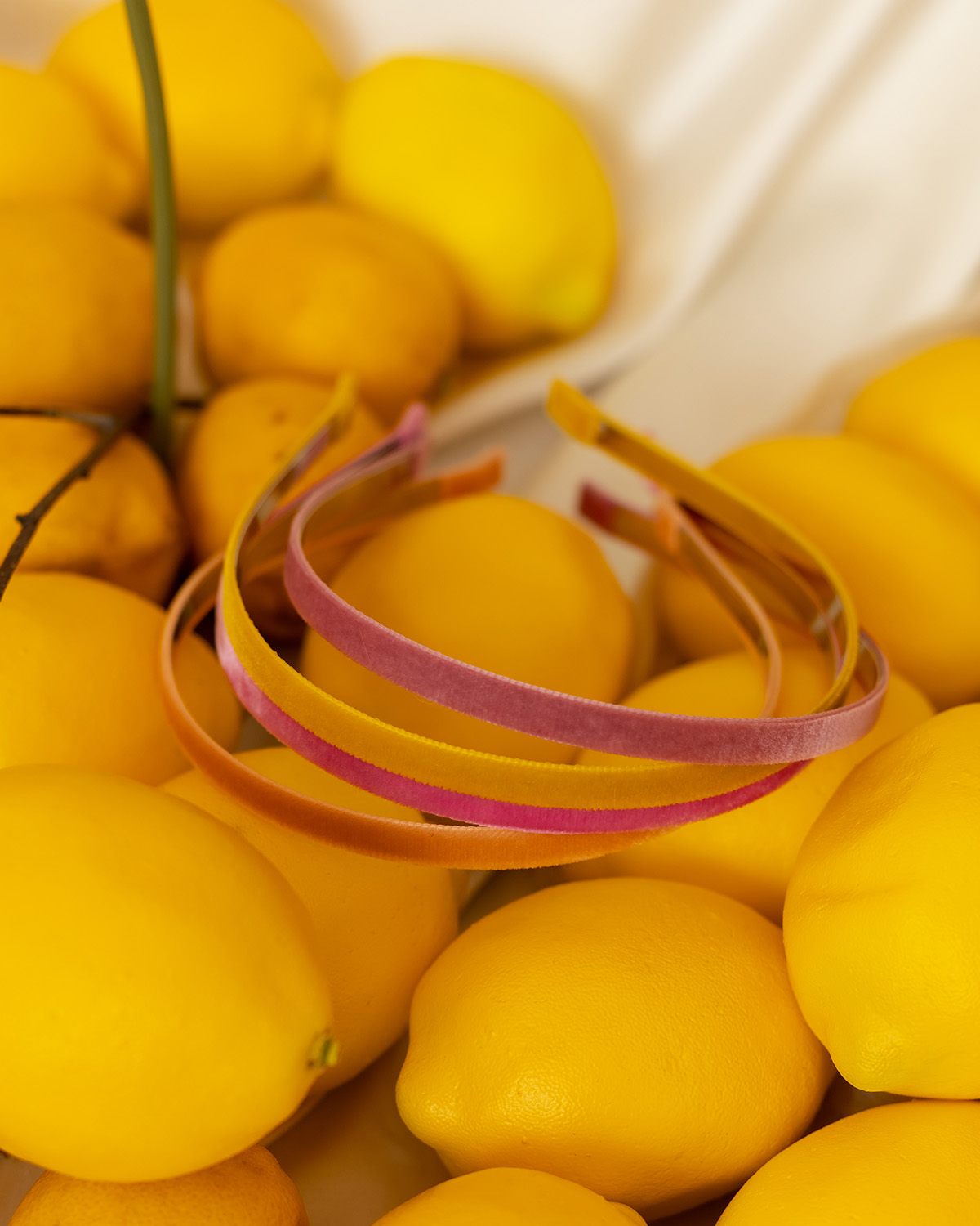 Бархатный ободок HOLLY