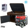 Генератор в зимнем ультра тихом кожухе с блоком АВР Fubag BS 11000 DA ES/1570SSW RAL 8019 — фото 1