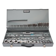 Набор метчиков и плашек M3 -M20 HSS-G 56пр Volkel 49201