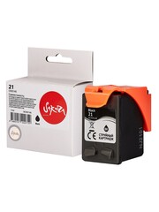 Струйный картридж Sakura C9351AE (№21 Black) для HP Deskjet D1468, D1520, D1420, D1560, D1530, D1341, D1320, D1311, D1455, D2330, D2430, D1430, D2460, D2445, D1360, D1460, D1415, D1568, D2345, D1445, D2320, D1330, 3915, 3940, 3930, F2120, F2210, F414