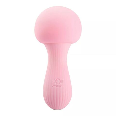 Розовый вибромассажёр-гриб Mushroom - Otouch MUSHROOMPink