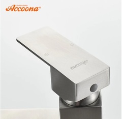 Cмеситель для раковины из нержавеющей стали квадрат Accoona A96201