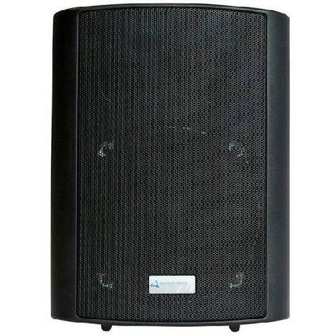 AMIS AM20WSB инсталляционная АС 20Вт RMS/8Ом 20, 10, 5, 2,5 Вт/100В, цвет - черный, цена за пару