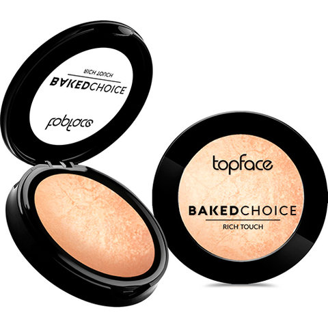 TopFace Хайлайтер Baked Choice Rich Touch Highlighter тон 102-PT702 (6г)