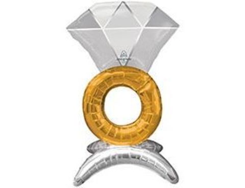 Sale А Фигура на подставке, Кольцо с бриллиантом, 14
