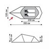 Картинка палатка туристическая Tramp TRT-20 зеленый - 8