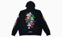 Chrome Hearts Multi Color Cross Cemetery Hoodie 