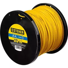 STEHER КРУГ, 2.4 мм, 240 м, леска для триммера (75005-2.4)