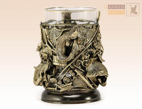 подстаканник Рыбалка - Трофейный