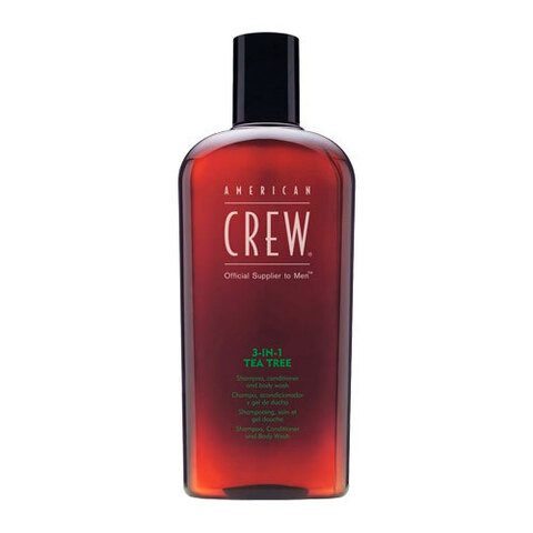 American Crew Classic 3-in-1 Tea Tree - Шампунь, кондиционер и гель для душа чайное дерево