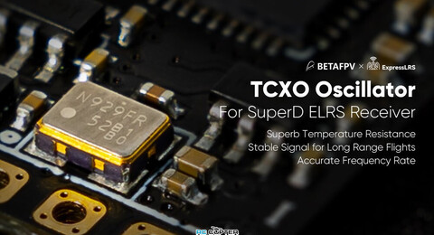 Приёмник BetaFPV SuperD ELRS diversity 2.4 GHz