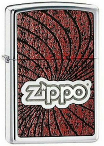 Зажигалка Zippo, латунь/сталь, серебристая, с покрытием High Polish Chrome 36х12х56 мм (24804 Spiral) | Wenger-Victorinox.Ru