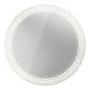 Duravit Happy D.2 Plus Зеркало круглое d700 мм, декор: organic, LED 3500, 31w, сенсор, регулировка яркости, приглушение света + выключатель HP7480G0000