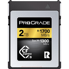 Карта памяти ProGrade Cfexpress B 2TB Gold 1700/1500 MB/s