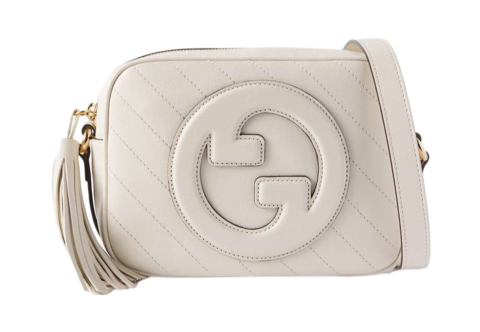 Сумка через плечо Gucci Blondie из кожи белый