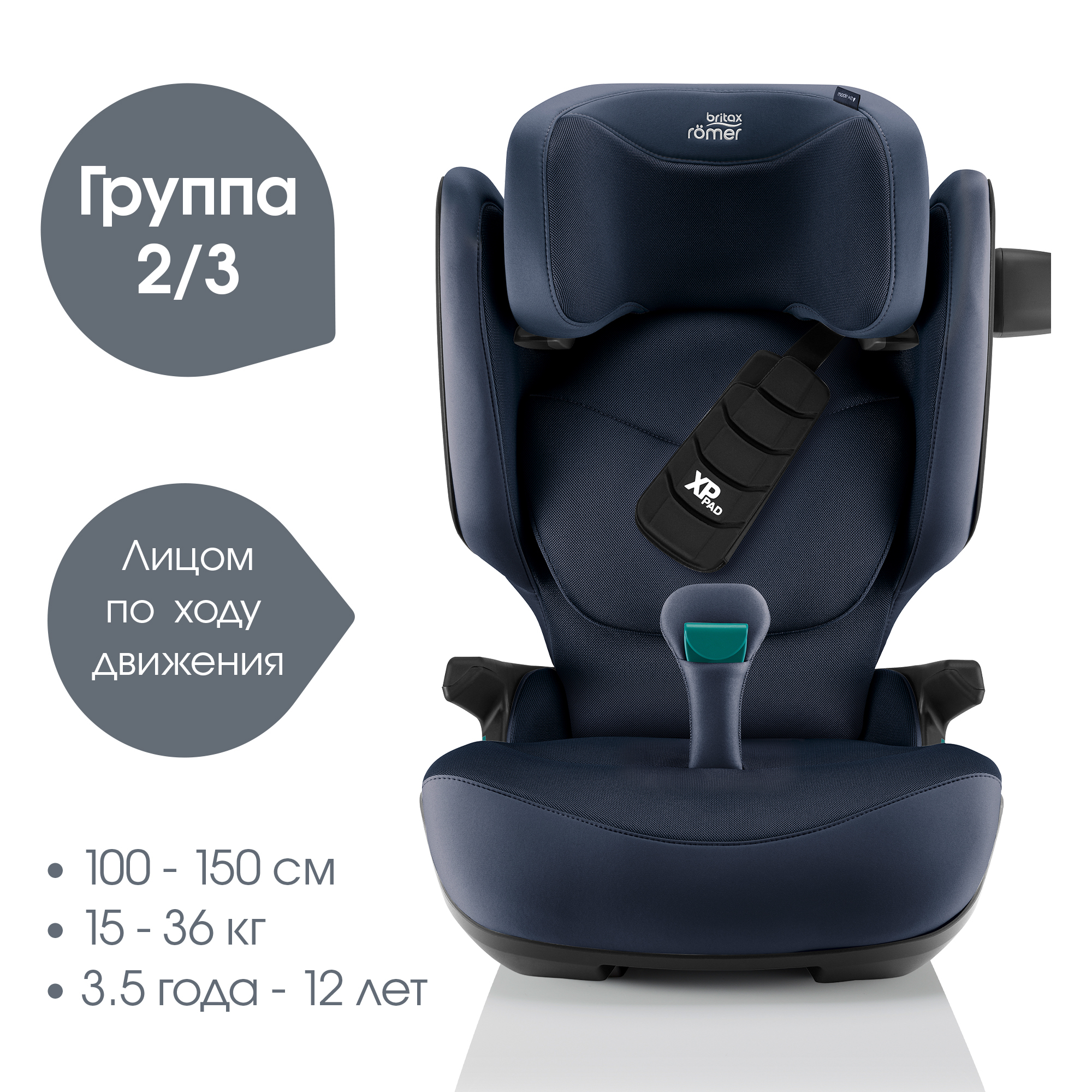 Britax Roemer KIDFIX PRO Style, Night Blue