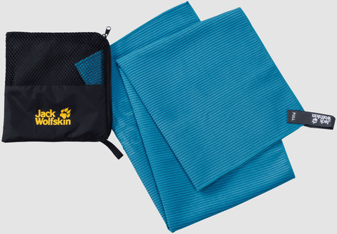 Картинка полотенце Jack Wolfskin Great Barrier Towel M turquoise - 1