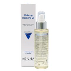 Гидрофильное масло Make-Up Cleansing Oil с антиоксидантами и омега-6, 110 мл, ARAVIA Professional