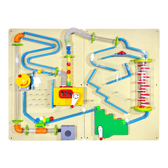 Интерактивная стена с пневмолабиринтом "Воздушные виражи"