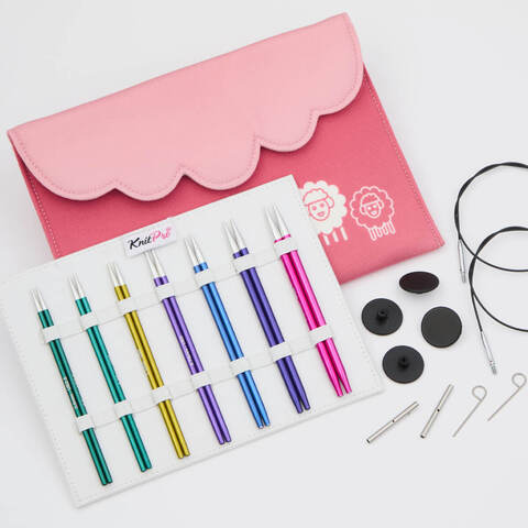 KnitPro Набор съемных спиц Zing Midi 47434