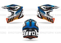 Кроссовый шлем Airoh Strycker Blue Matt размер L (59-60)