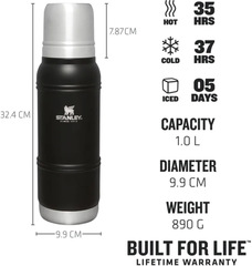 Термос Stanley Artisan 1,0 Black Moon 10-11428-005 - 2