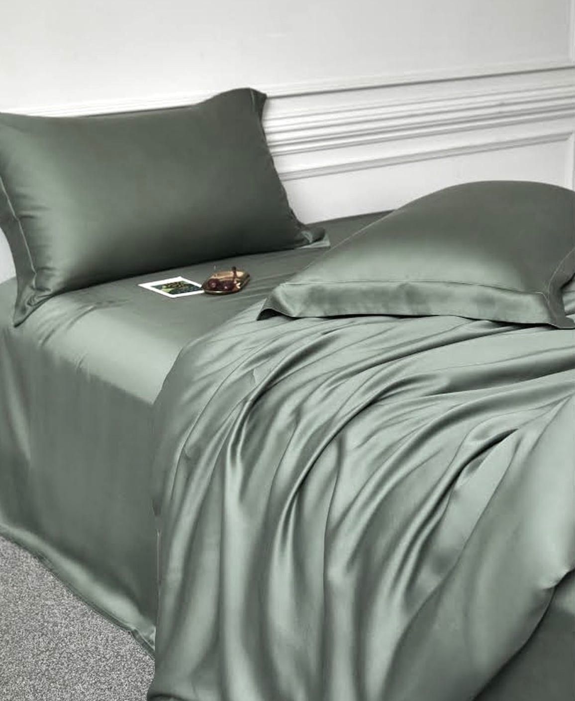 ZEPHYR HOME КПБ на двуспалку Тенсель хаки