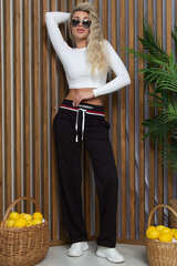 Брюки Два в одном (черно-красные) Б13345-15М LT Collection