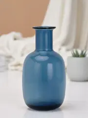 Ваза VOGUE 21см синяя