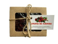 Цукаты из клюквы 100 гр.