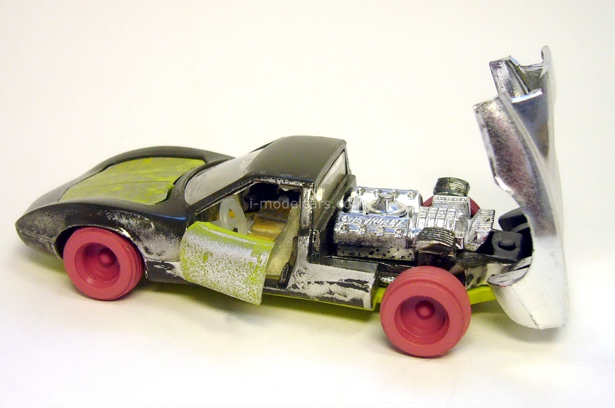 自動車 SPUTAFUOCO Astro II 1/43 Chevrolet Corvette Astro II XP-880 USSR remake 1:43