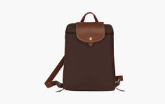 Longchamp Le Pliage Original Recycled Canvas M Backpack "Ebony"