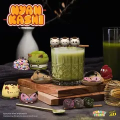 Случайная фигурка Mighty Jaxx Nyammy Treats: Cat-Ni-Chiwa!