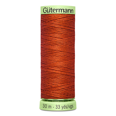 Нить Top Stitch 30/30 м для декоративной отстрочки, Gutermann, 589 кирпичный