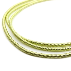 Канитель мягкая, гладкая, KAN/MF, 1 мм, глянец, светлый лайм