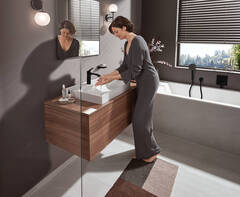 Смеситель для раковины с донным клапаном, хром Hansgrohe Vivenis 75020000