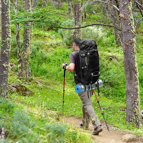 Картинка рюкзак туристический Nevo Rhino Advance 60+5 Viridity - 19