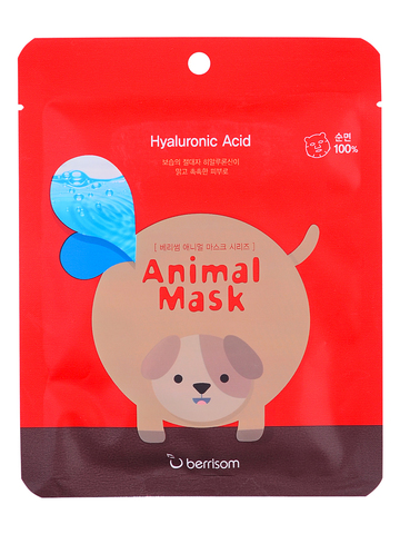 БР Animal Маска тканевая с гиалуроновой кислотой Animal mask series - Dog 25мл
