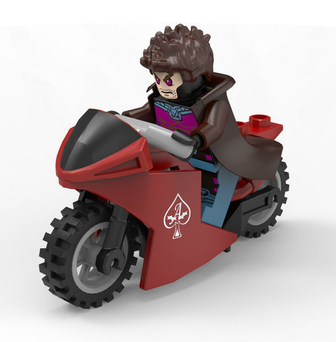 Minifigures SH 022 Superheroes Motorcycle