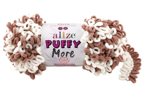 Пряжа Alize Puffy More цвет 6261