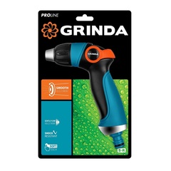 GRINDA S-R, плавная регулировка напора, двухкомпонентный, поливочный пистолет, PROLine (429101)